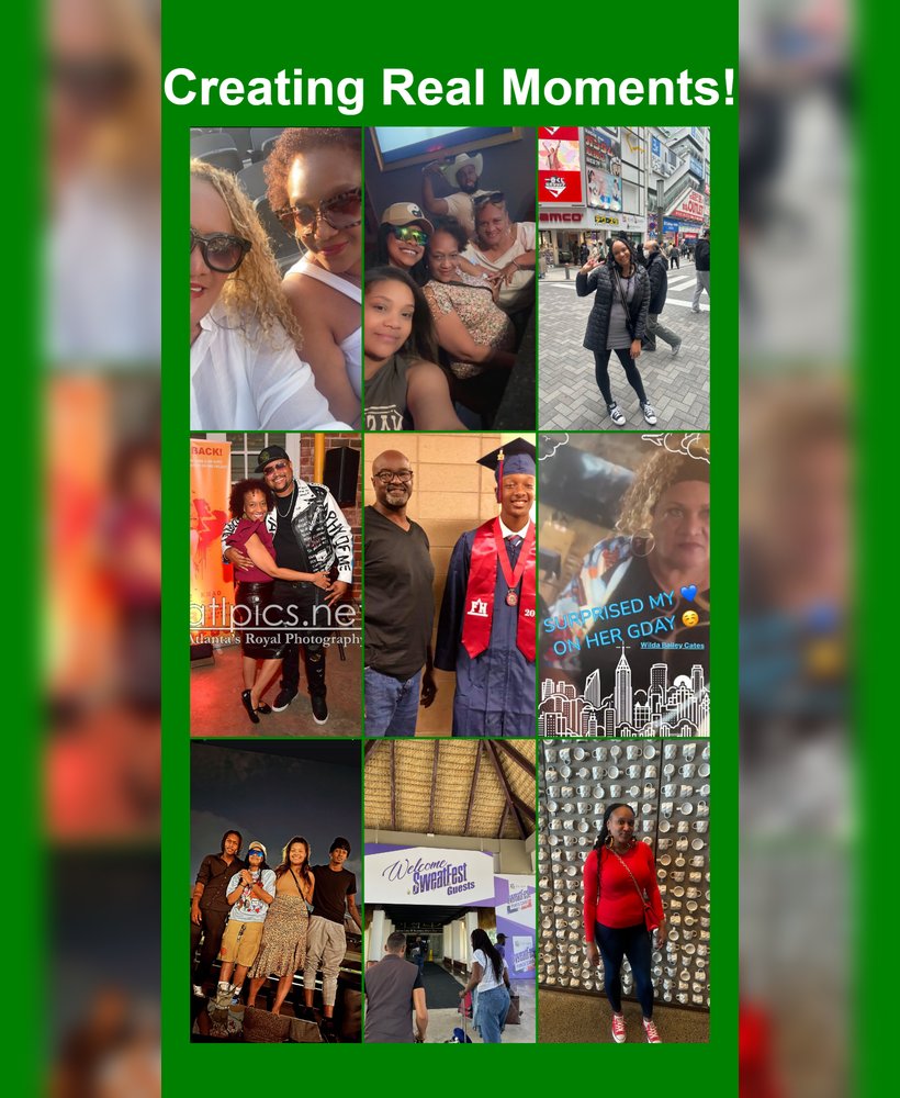 Creating Real Moments — The Real Vacations group travel collage